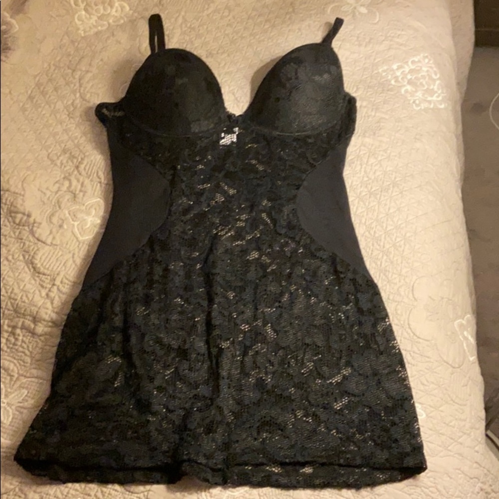 Black lace lingerie✨🔥